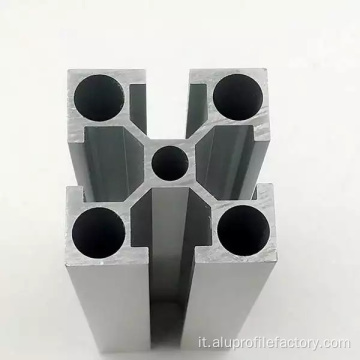 Profili di slot T estrusi in alluminio industriale